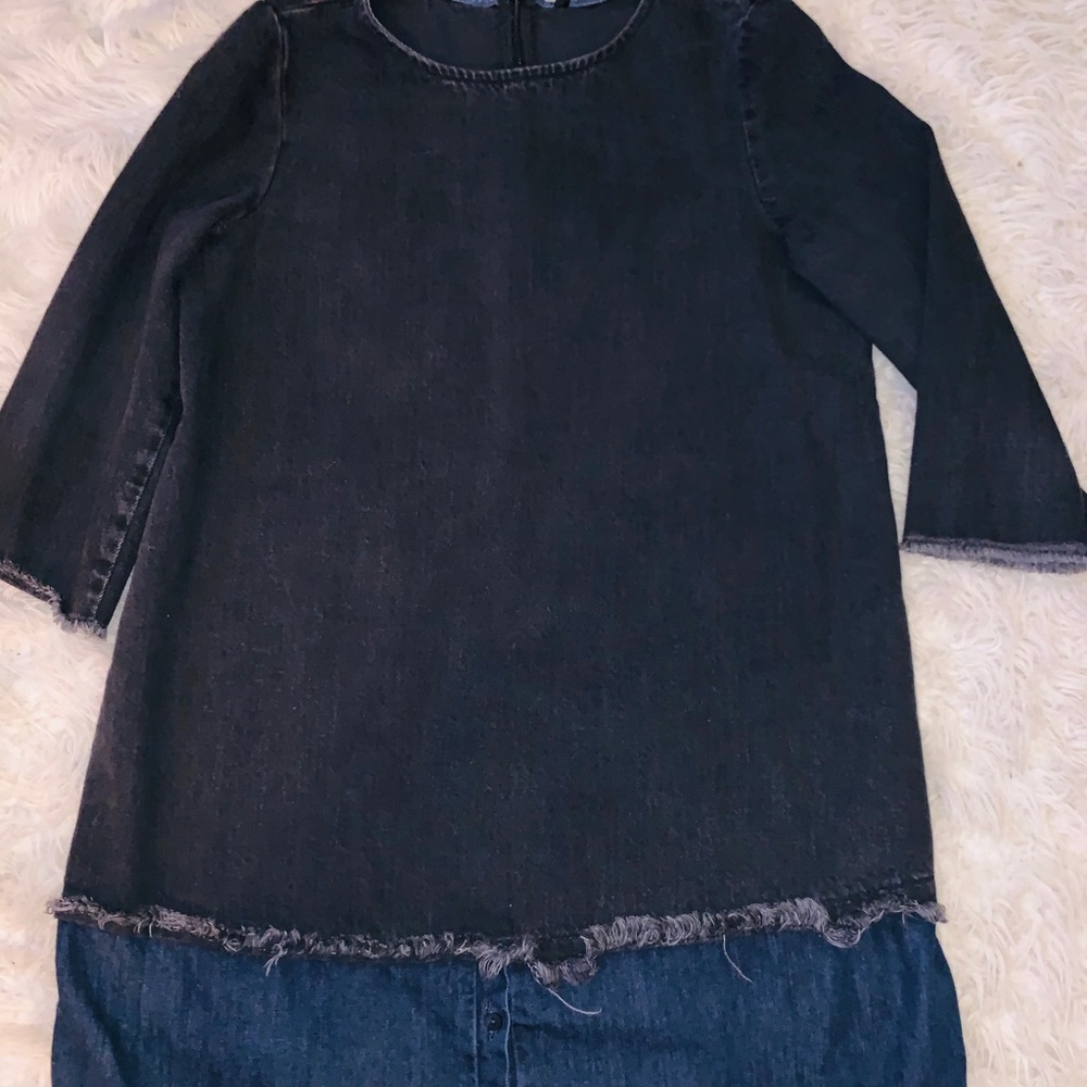 BUNDLE+SAVE ✨ Zara Denim Dress- Medium